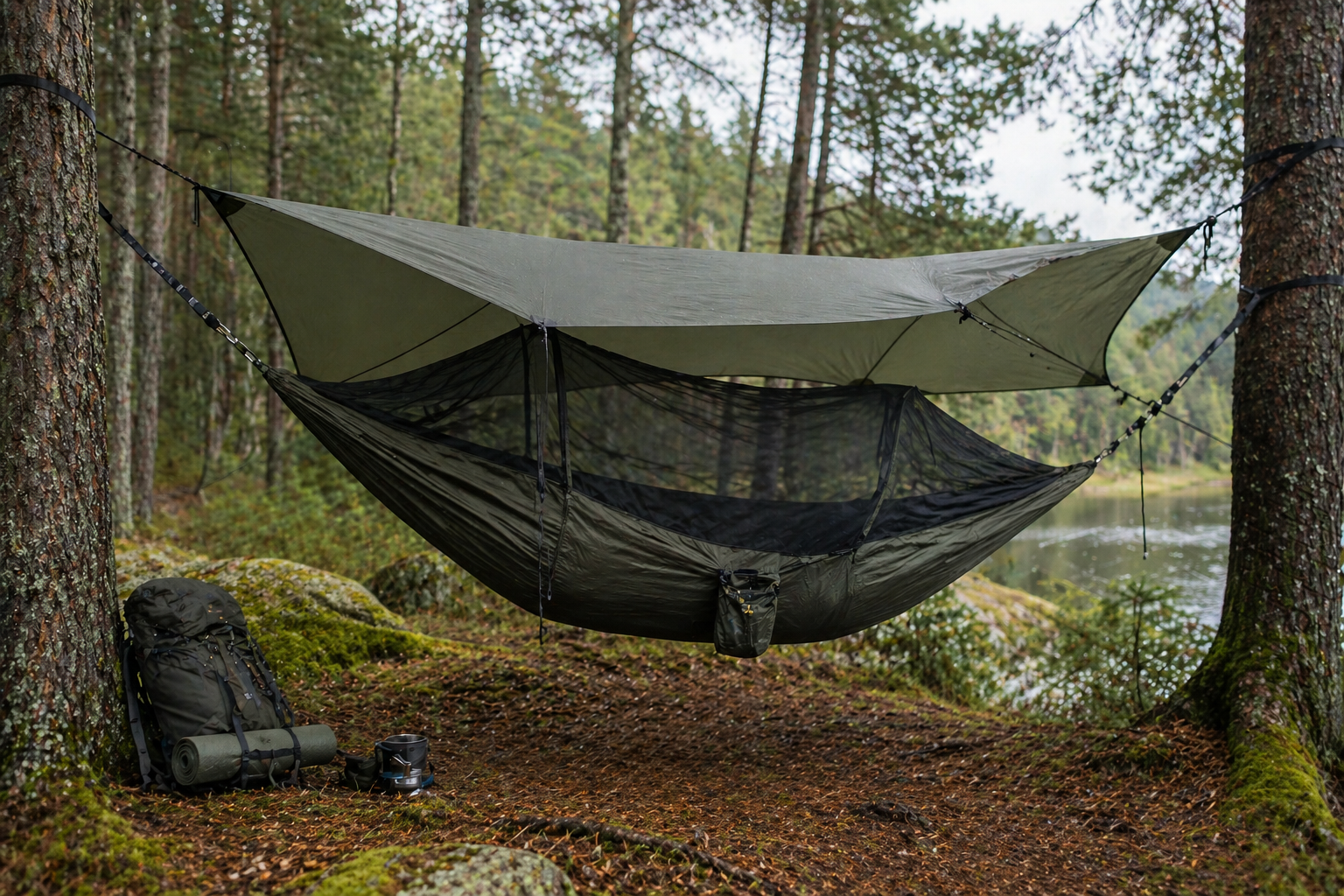 Hangmat kamperen: waarom een all-in-one hammock set de beste keuze is