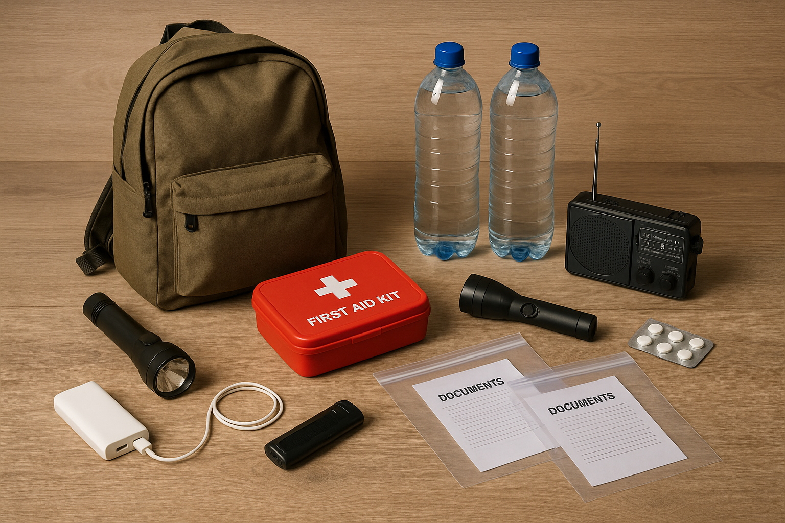 Wat moet er in een noodpakket zitten? Complete checklist + tips