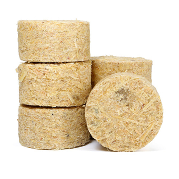 Haard briketten van geperst hout (6 stuks)